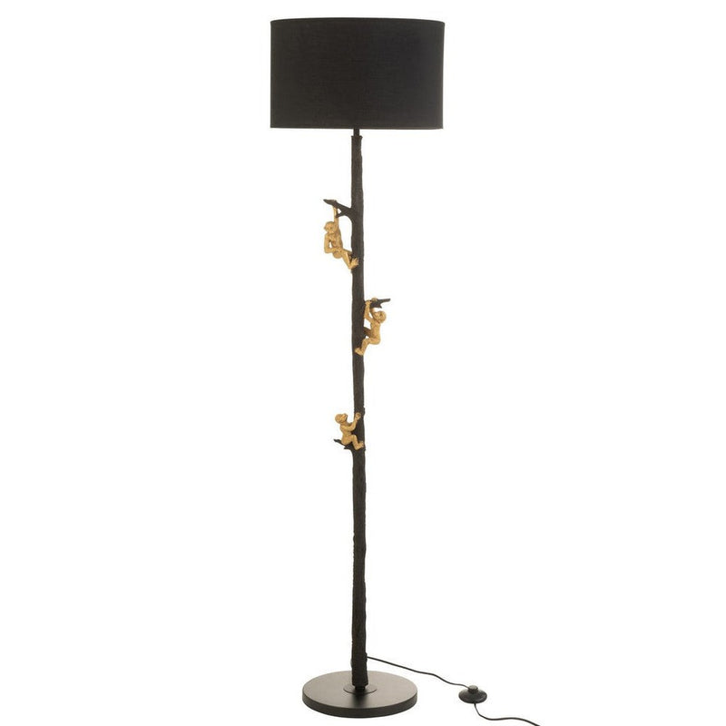 Vloerlamp Zwart Metaal 37 cm 37x37x164.5 cm-Tafellampen-J-Line