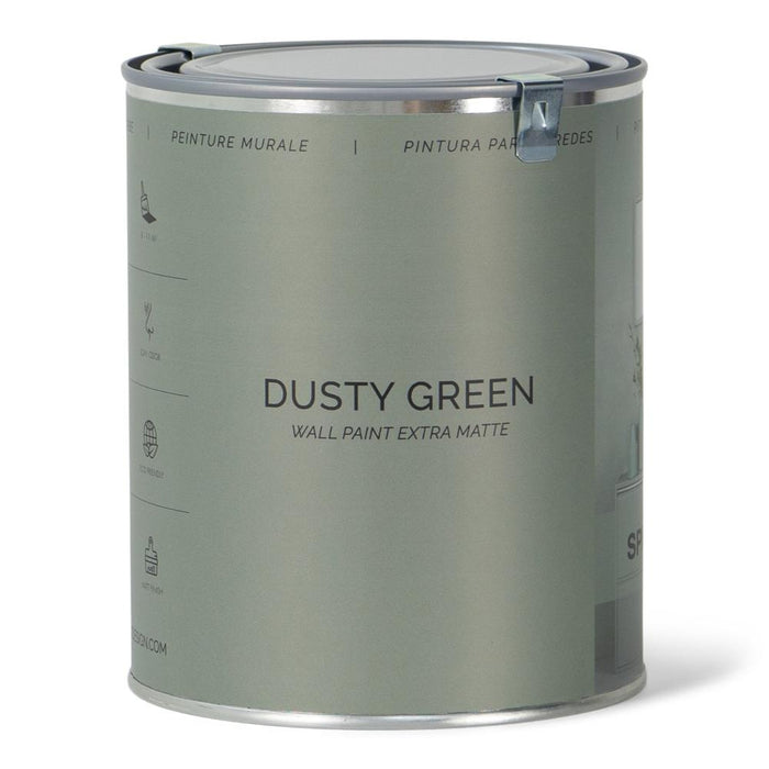 WALL PAINT 1L Muurverf - Dusty Green-Verf-Spinder
