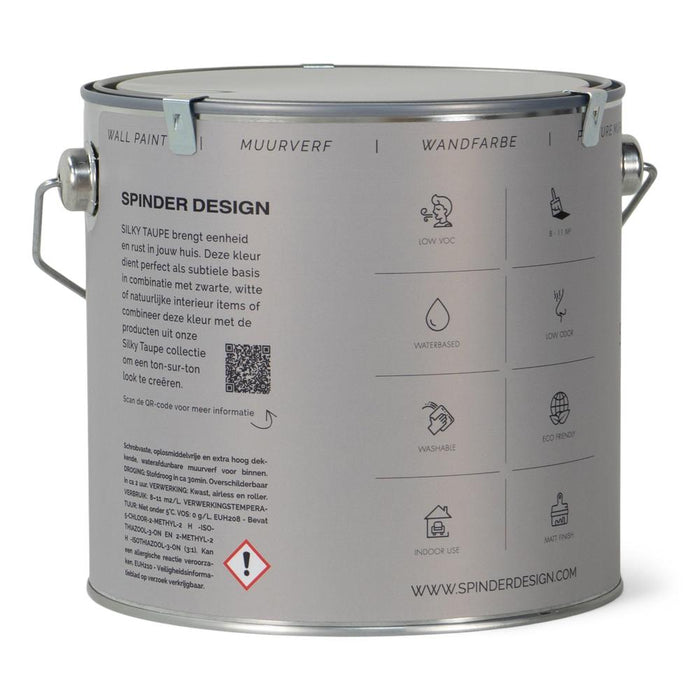WALL PAINT 2,5L Muurverf - Silky Taupe-Verf-Spinder