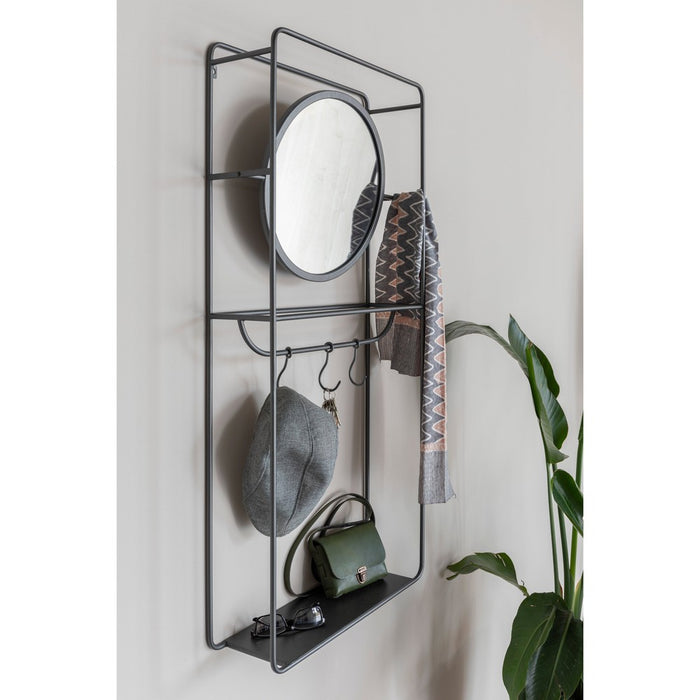 Wall Rack Mirror Duco-Wanddecoratie-Creating Home