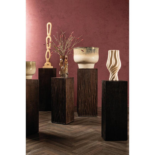 Wanddecoratie Decoratie Mangohout Bruin 724187-Wanddecoratie-PTMD
