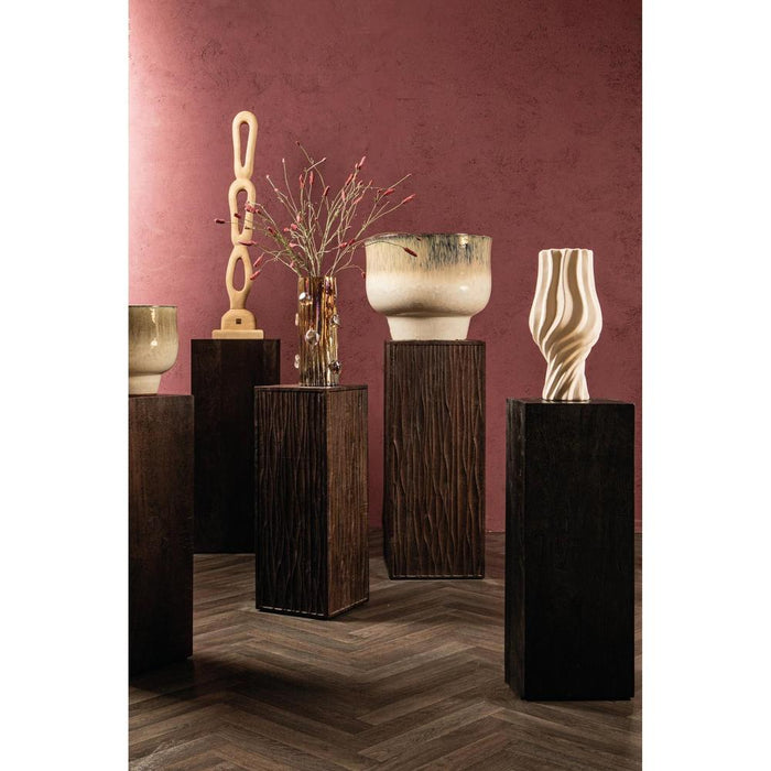 Wanddecoratie Decoratie Mangohout Bruin 724187-Wanddecoratie-PTMD