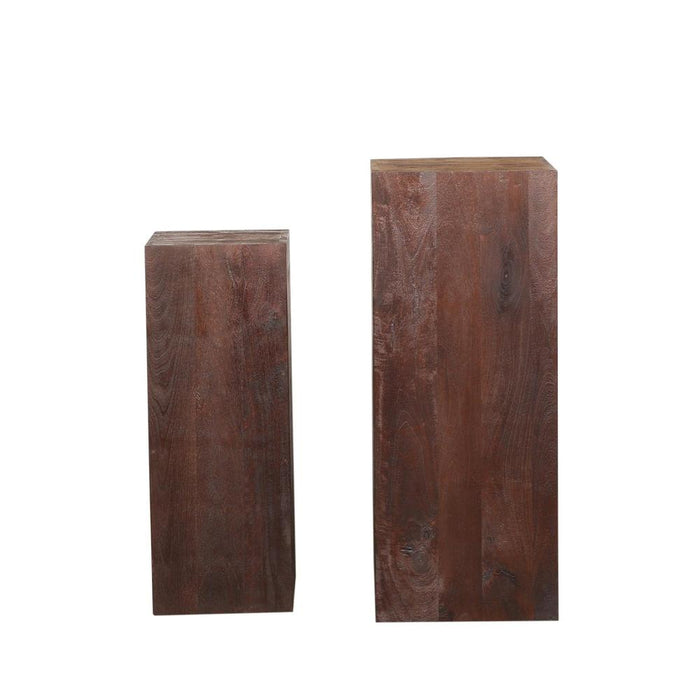 Wanddecoratie Decoratie Mangohout Bruin 724194-Wanddecoratie-PTMD