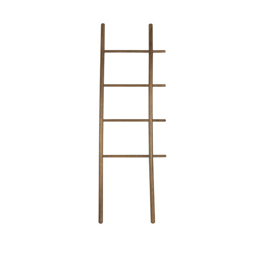 Wanddecoratie Ladder Jhon Oak hout Bruin 3.5x52 cm-Wanddecoratie-Creating Home