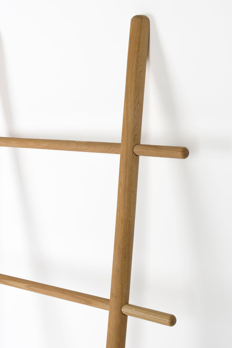 Wanddecoratie Ladder Jhon Oak hout Naturel 3.6x52 cm-Wanddecoratie-Creating Home