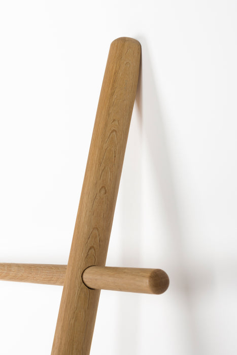 Wanddecoratie Ladder Jhon Oak hout Naturel 3.6x52 cm-Wanddecoratie-Creating Home