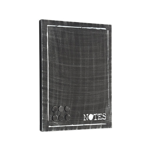 Wanddecoratie Memobord Antiek Zwart Metaal - 36x3x46 cm-Wanddecoratie-LABEL51