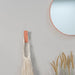 Wandhaak ANGLE 1 Staal Clay Terra 5x7.2x17cm Spinder Design-Kapstokken-Spinder
