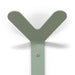 Wandhaak FRONDO Staal Dusty Green 16x8.5x37.5cm Spinder Design-Kapstokken-Spinder