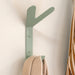 Wandhaak FRONDO Staal Dusty Green 16x8.5x37.5cm Spinder Design-Muurhaken-Spinder