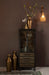 Wandlamp Alen Metaal Goud 18x17 cm E27-Tafellampen-Creating Home