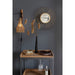 Wandlamp Alen Metaal Goud 18x17 cm E27-Tafellampen-Creating Home