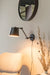 Wandlamp Fijne Er Iron Zwart 52.5x16x21 cm-Wandlampen-Creating Home