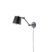 Wandlamp Fijne Er Iron Zwart 52.5x16x21 cm-Wandlampen-Creating Home