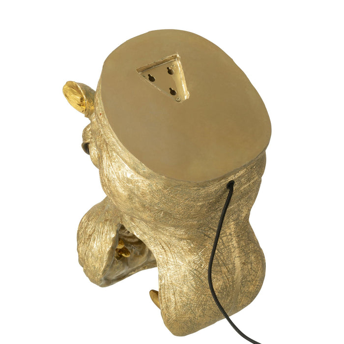 Wandlamp Goud Stone 23 cm-Tafellampen-J-Line