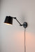 Wandlamp Hajo Metaal Zwart 52.5x16 cm E27-Tafellampen-Creating Home