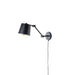 Wandlamp Hajo Metaal Zwart 52.5x16 cm E27-Tafellampen-Creating Home