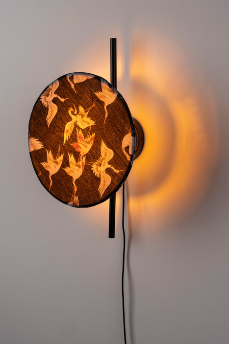 Wandlamp Jaylee Metaal Zwart 21x31 cm E27-Tafellampen-Creating Home