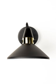 Wandlamp Jona Tijdloze Iron Zwart 19.5x19.5x15 cm-Wandlampen-Creating Home