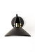 Wandlamp Jona Metaal Zwart Ø19.5x15 cm E27-Tafellampen-Creating Home