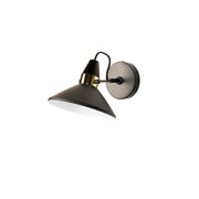 Wandlamp Jona Tijdloze Iron Zwart 19.5x19.5x15 cm-Wandlampen-Creating Home