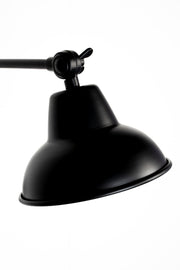 Wandlamp Knik Naar Iron Zwart 17x17x70 cm-Wandlampen-Creating Home