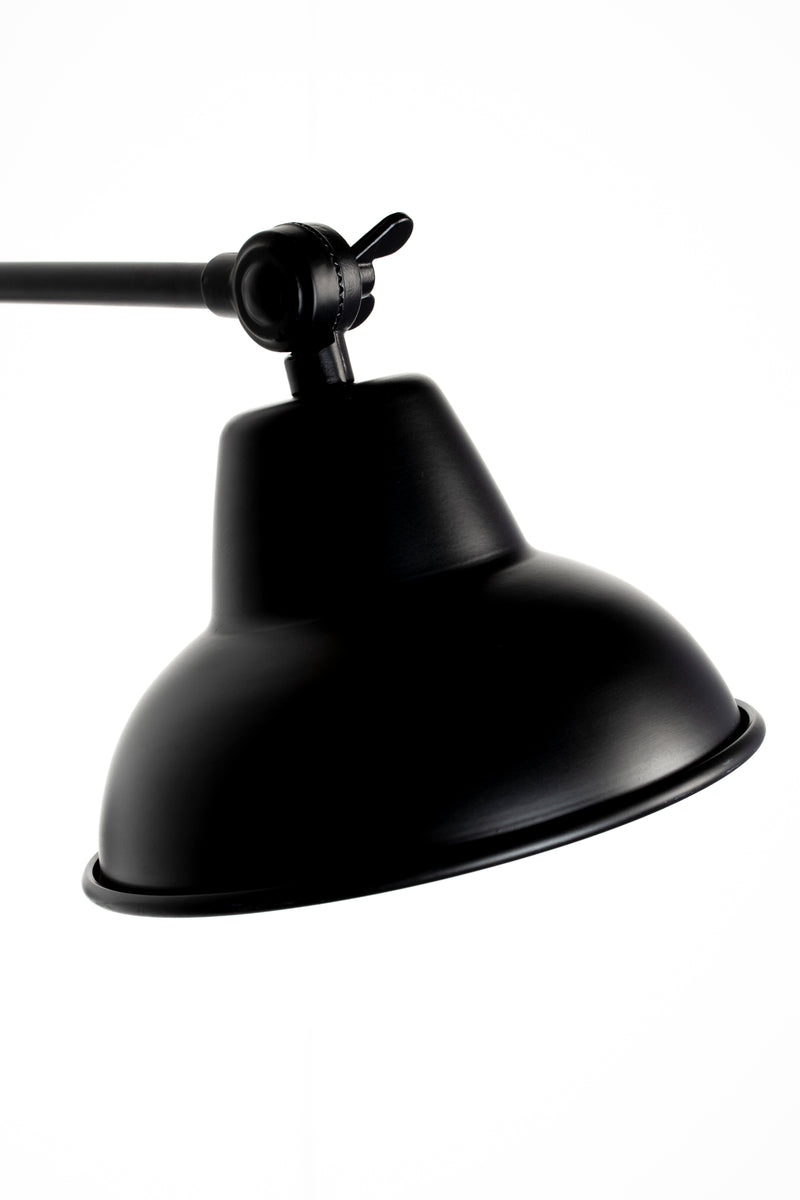 Wandlamp Knik Naar Iron Zwart 17x17x70 cm-Wandlampen-Creating Home