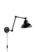 Wandlamp Xavi Metaal Zwart 17x17 cm E27-Tafellampen-Creating Home