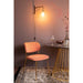 Wandlamp Lasse Metaal Zwart 38x4 cm E27-Tafellampen-Creating Home
