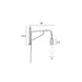 Wandlamp Lasse Metaal Zwart 38x4 cm E27-Tafellampen-Creating Home