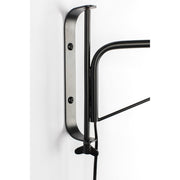 Wandlamp Lasse Draaiarm Iron Zwart 38x4x23.5 cm-Wandlampen-Creating Home