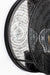 Wandlamp Lea Metaal Zwart Ø25.5x11 cm E27-Tafellampen-Creating Home