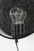 Wandlamp Lea Metaal Zwart Ø25.5x11 cm E27-Tafellampen-Creating Home
