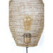 Wandlamp Lena Kun Metal Goud 31x24x12 cm-Wandlampen-Creating Home