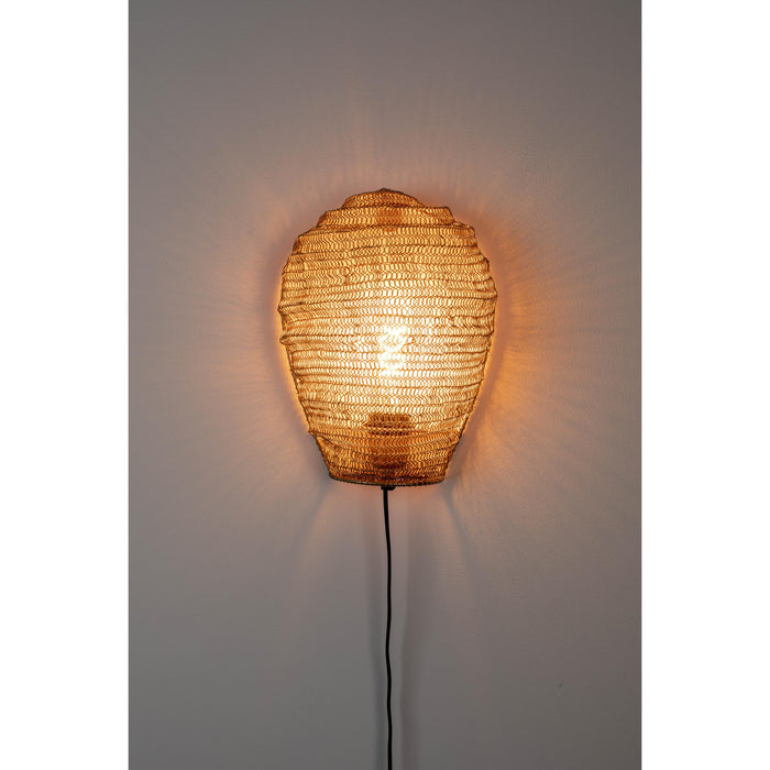 Wandlamp Lena Kun Metal Goud 31x24x12 cm-Wandlampen-Creating Home