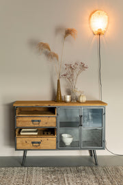 Wandlamp Lena Kun Metal Goud 31x24x12 cm-Wandlampen-Creating Home