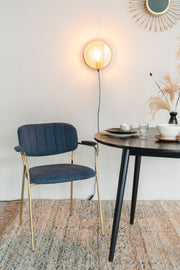 Wandlamp Lena Kun Metal Goud 31x24x12 cm-Wandlampen-Creating Home