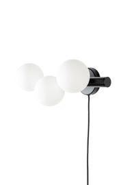 Wandlamp Monica Aanwinst Glass Wit 18.5x38x15 cm-Wandlampen-Creating Home