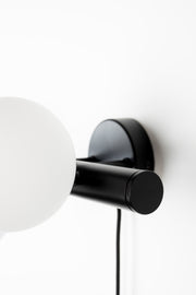 Wandlamp Monica Aanwinst Glass Wit 18.5x38x15 cm-Wandlampen-Creating Home