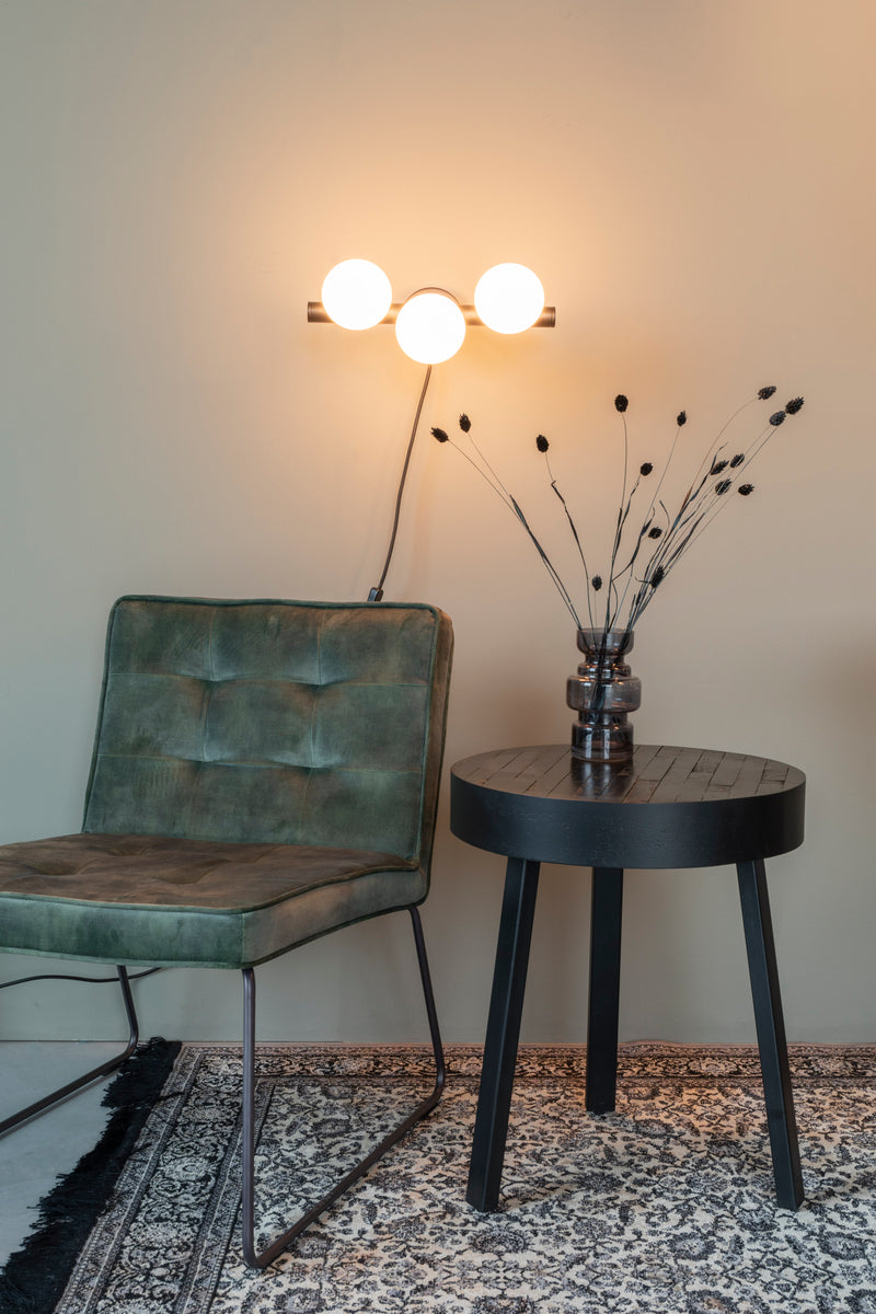 Wandlamp Monica Aanwinst Glass Wit 18.5x38x15 cm-Wandlampen-Creating Home