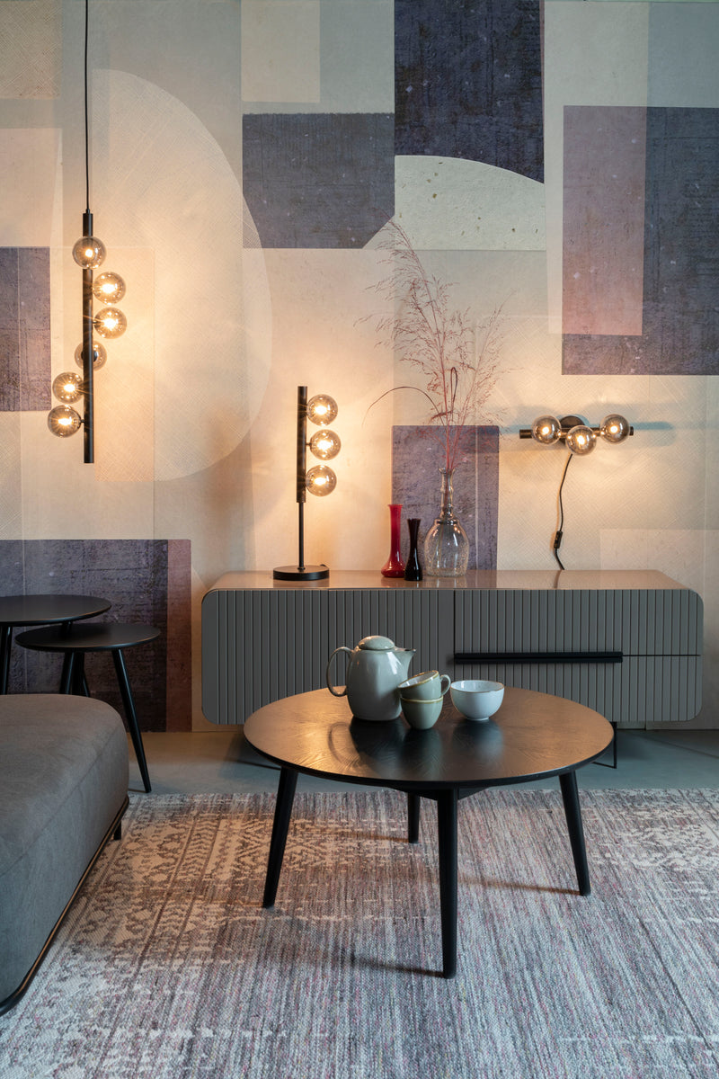 Wandlamp Monica Aanwinst Glass Wit 18.5x38x15 cm-Wandlampen-Creating Home