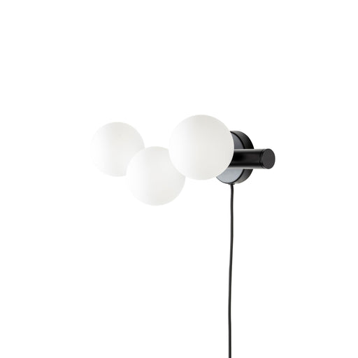 Wandlamp Monica Aanwinst Glass Wit 18.5x38x15 cm-Wandlampen-Creating Home