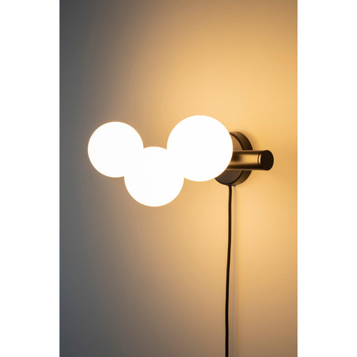 Wandlamp Monica Glas Wit 18.5x38 cm G9-Tafellampen-Creating Home