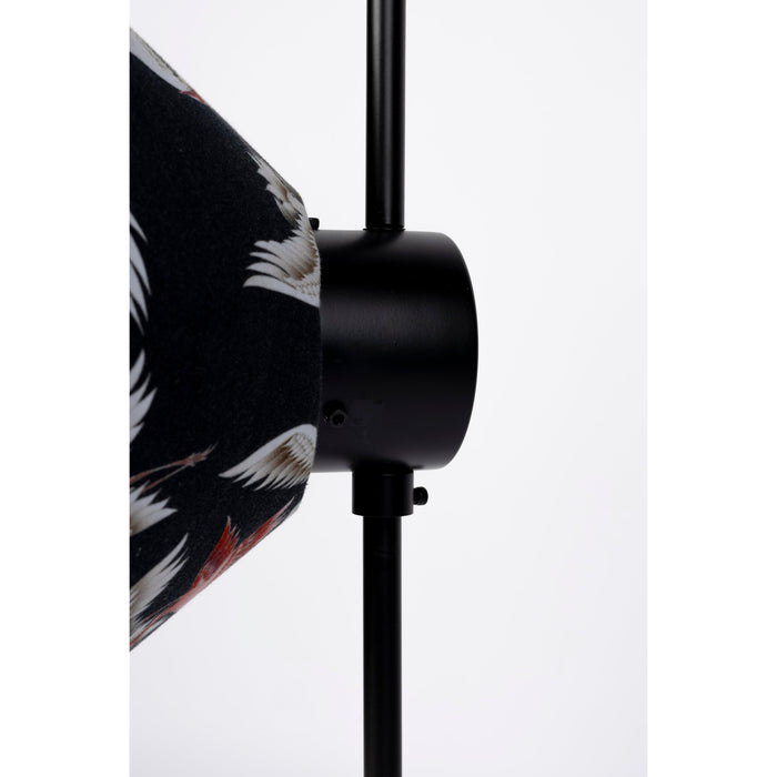 Wandlamp Naam Jaylee Metal Zwart 20x31x71 cm-Tafellampen-Creating Home
