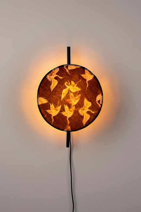 Wandlamp Naam Jaylee Metal Zwart 21x31x52 cm-Wandlampen-Creating Home