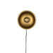 Wandlamp Sunny Rond S Metaal Zwart 17x15 cm E27-Tafellampen-Creating Home