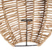 Wandlamp The Perfect Raffia Beige 30x15x40 cm-Wandlampen-Bazar Bizar