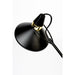 Wandlamp Verlicht Je Steel Zwart 22x22x70 cm-Tafellampen-Creating Home