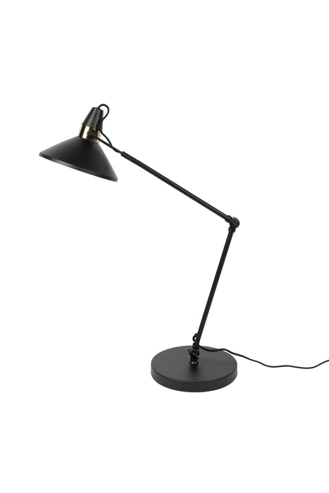 Wandlamp Verlicht Je Steel Zwart 22x22x70 cm-Tafellampen-Creating Home