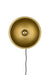 Wandlamp Sunny Rond M Metaal Zwart 18x24 cm E27-Tafellampen-Creating Home